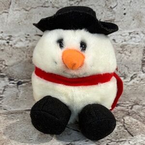 Vintage 1997 Puffkins Limited Edition “Flurry” Snowball Plush